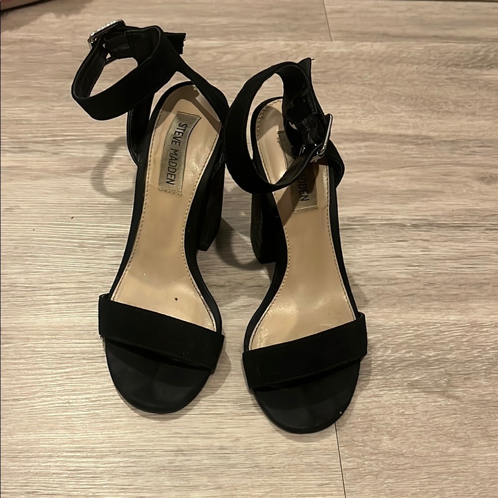 Steve Madden Black Women's Heels